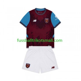 Fußballtrikots West Ham United Kinder 2026-2027 Kurzarm Heimtrikotsatz kaufen